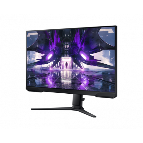 Samsung Odyssey G3 S27AG304NR - G30A Series - LED monitor - gaming - 27" - 1920 x 1080 Full HD (1080p) @ 144 Hz - VA - 250 cd / m² - 3000:1 - 1 ms - HDMI, DisplayPort - black - 21
