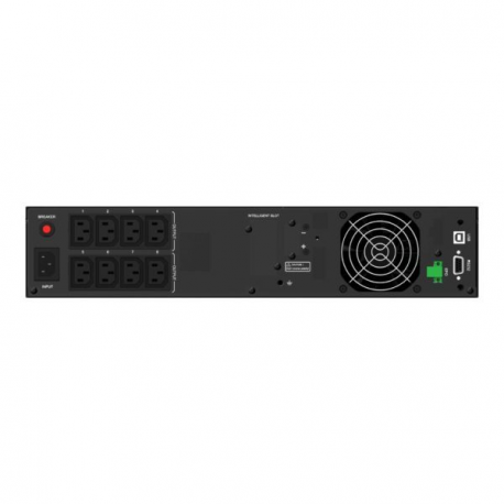 PowerWalker VI 2000 RLP - UPS - 1800 Watt - 2000 VA - 9 Ah - RS-232, USB - output connectors: 8 - 2U - 2