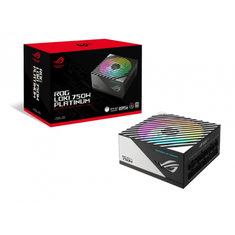 ASUS ROG Loki SFX-L Platinum - Power supply (internal) - ATX 3.0  /  SFX-L - 80 PLUS Platinum - AC 100-240 V - 750 Watt - 34