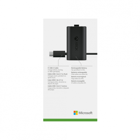Microsoft Xbox Rechargeable Battery + USB-C Cable - External battery pack - for Xbox Series S, Xbox Series X - 13
