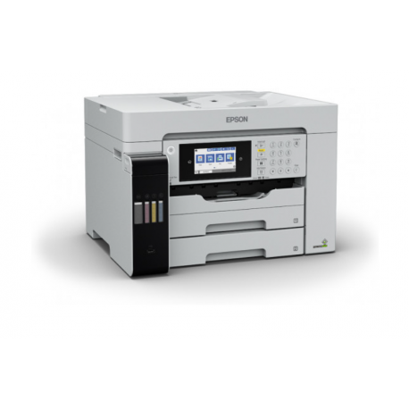 Epson EcoTank Pro ET-16680 - Multifunction printer - colour - ink-jet - A3 (media) - up to 25 ppm (printing) - 550 sheets - 33.6 Kbps - USB 2.0, LAN, USB host, Wi-Fi(ac) - 10