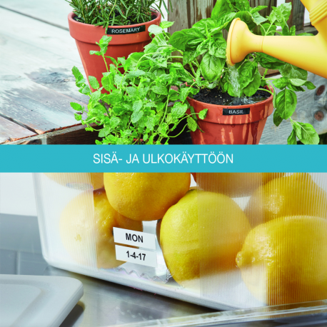 DYMO D1 - Self-adhesive - white on black - Roll (1.2 cm x 3 m) 1 cassette(s) label tape - for LabelMANAGER 100, 150, 160, 200, 210, 220, 260, 280, 300, 360, 420, 450; MobileLabeler - 34