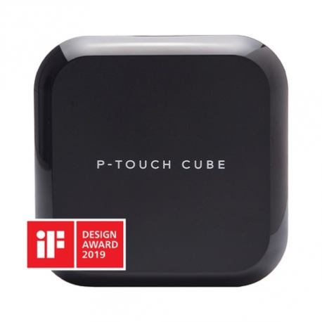 Brother P-Touch Cube Plus PT-P710BT - Label printer - thermal transfer - Roll (2.4 cm) - 180 x 360 dpi - up to 68 labels/min - USB 2.0, Bluetooth - cutter - 2
