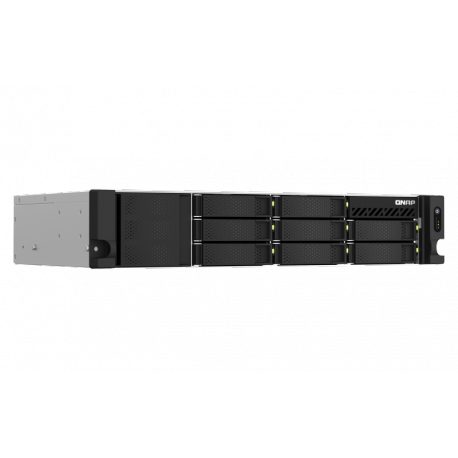 QNAP TS-864eU-RP - NAS server - 8 bays - rack-mountable - SATA 6Gb / s - RAID 0, 1, 5, 6, 10, 50, JBOD, 60 - RAM 8 GB - Gigabit Ethernet  /  2.5 Gigabit Ethernet - iSCSI support - 2U - 3