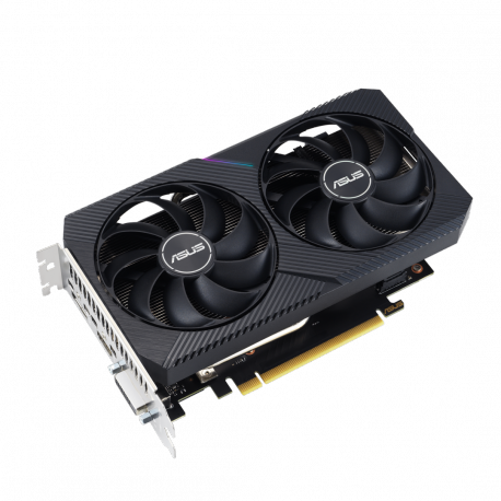 ASUS Dual GeForce RTX 3050 V2 - OC Edition - graphics card - GF RTX 3050 - 8 GB GDDR6 - PCIe 4.0 - DVI, HDMI, DisplayPort - 1