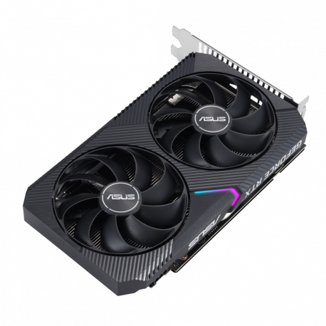 ASUS Dual GeForce RTX 3050 V2 - OC Edition - graphics card - GF RTX 3050 - 8 GB GDDR6 - PCIe 4.0 - DVI, HDMI, DisplayPort - 2