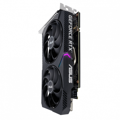 ASUS Dual GeForce RTX 3050 V2 - OC Edition - graphics card - GF RTX 3050 - 8 GB GDDR6 - PCIe 4.0 - DVI, HDMI, DisplayPort - 7