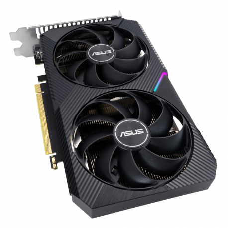 ASUS Dual GeForce RTX 3050 V2 - OC Edition - graphics card - GF RTX 3050 - 8 GB GDDR6 - PCIe 4.0 - DVI, HDMI, DisplayPort - 8