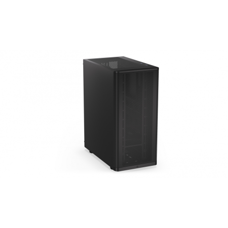 Endorfy Ventum 200 Solid - PC case - ATX - no power supply (ATX) - black - USB / Audio - 4