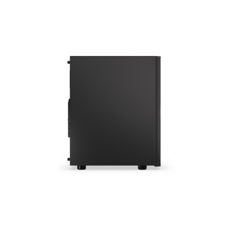 Endorfy Ventum 200 Solid - PC case - ATX - no power supply (ATX) - black - USB / Audio - 5