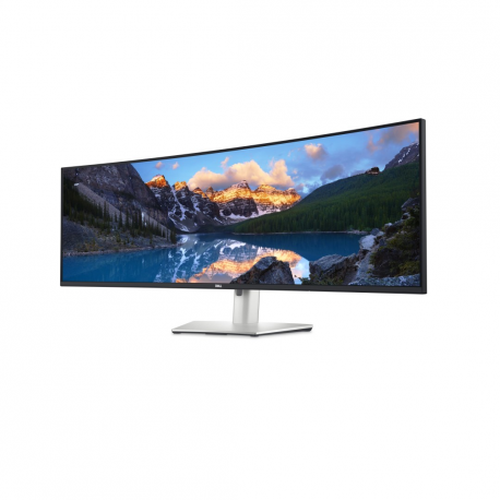Dell UltraSharp U4924DW - LED monitor - curved - 49" - 5120 x 1440 5K Dual QHD @ 60 Hz - IPS Black - 350 cd / m² - 2000:1 - 5 ms - 2xHDMI, DisplayPort, USB-C - speakers - with 3 years Advanced Exchange Service - Disti SNS - 9