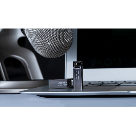 ADATA UR340 - USB flash drive - 64 GB - USB 3.2 Gen 1 - black - 10