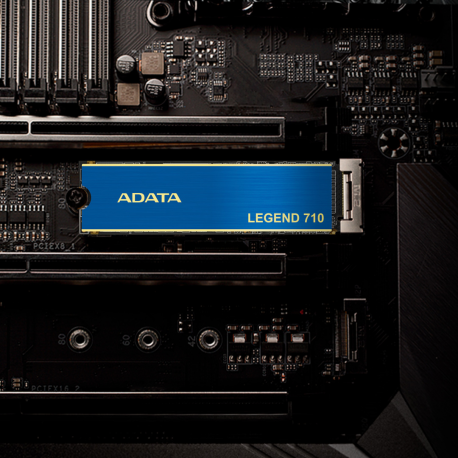ADATA Legend 710 - SSD - 256 GB - internal - M.2 2280 - PCIe 3.0 x4 (NVMe) - 256-bit AES - integrated heatsink - 22