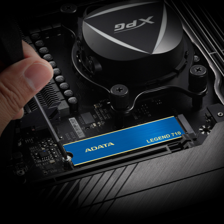 ADATA Legend 710 - SSD - 256 GB - internal - M.2 2280 - PCIe 3.0 x4 (NVMe) - 256-bit AES - integrated heatsink - 24