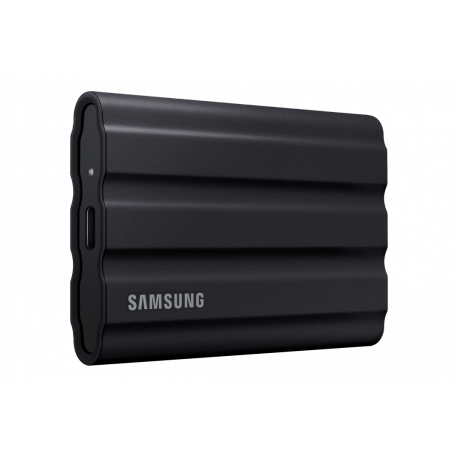 Samsung T7 Shield MU-PE4T0S - SSD - encrypted - 4 TB - external (portable) - USB 3.2 Gen 2 (USB-C connector) - 256-bit AES - black - 21