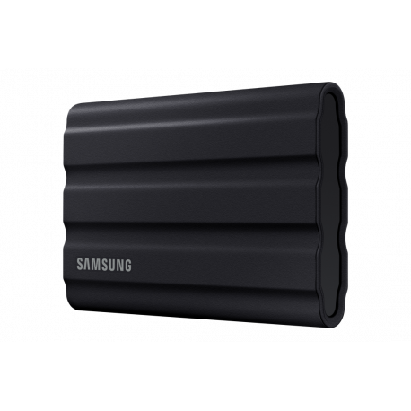 Samsung T7 Shield MU-PE4T0S - SSD - encrypted - 4 TB - external (portable) - USB 3.2 Gen 2 (USB-C connector) - 256-bit AES - black - 22