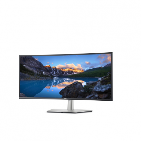 Dell UltraSharp U3423WE - LED monitor - curved - 34.14" - 3440 x 1440 WQHD @ 60 Hz - IPS Black - 300 cd / m² - 2000:1 - 5 ms - 2xHDMI, DisplayPort, USB-C - speakers - platinum silver - with 3-Years Advanced Exchange Service and Premium Panel Guarantee - 1