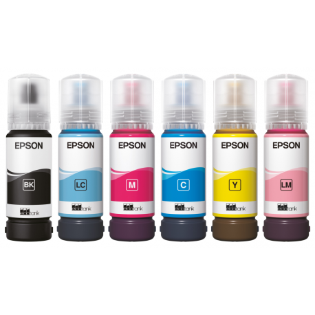 Epson EcoTank 107 - 70 ml - light cyan - original - ink refill - for EcoTank ET-18100 - 3
