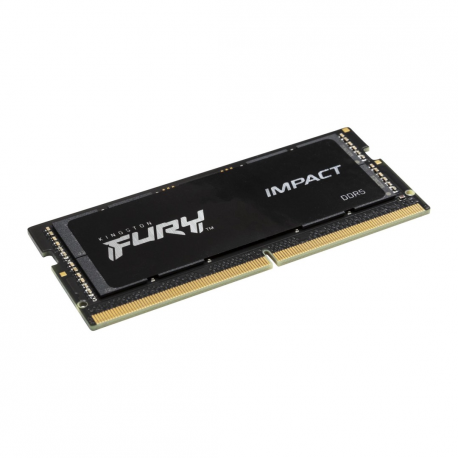 Kingston FURY Impact - DDR5 - kit - 32 GB: 2 x 16 GB - SO-DIMM 262-pin - 5600 MHz / PC5-44800 - CL40 - 1.1 V - unbuffered - on-die ECC - 4