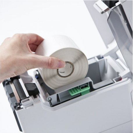 Brother TD-2125N - Label printer - direct thermal - Roll (6.3 cm) - 203 dpi - up to 152.4 mm / sec - USB 2.0, LAN, serial, USB host - 5