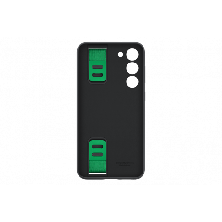 Samsung EF-GS916 - Back cover for mobile phone - silicone - black - for Galaxy S23+ - 5