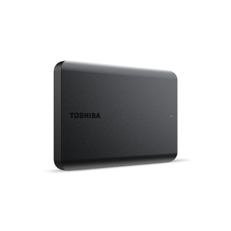 Toshiba Canvio Basics - Hard drive - 2 TB - external (portable) - 2.5" - USB 3.2 Gen 1  /  USB 2.0 - matte black - 2