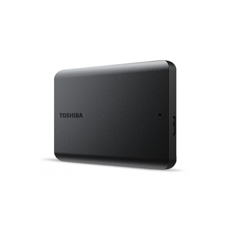 Toshiba Canvio Basics - Hard drive - 2 TB - external (portable) - 2.5" - USB 3.2 Gen 1  /  USB 2.0 - matte black - 3