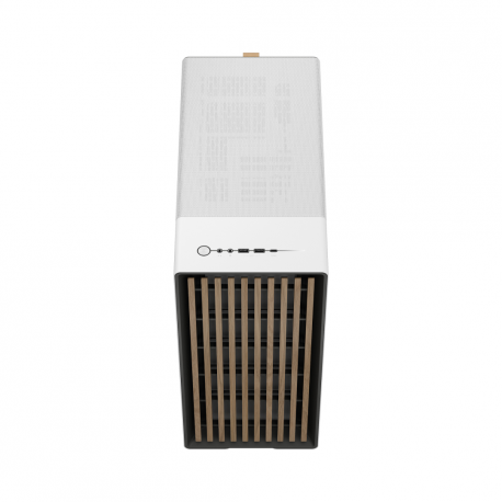 Fractal Design North - Mid tower - ATX - no power supply (ATX) - chalk white - USB/Audio - 34