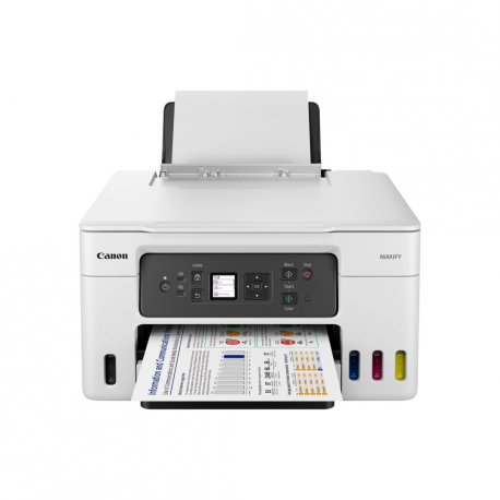 Canon MAXIFY GX3050 - Multifunction printer - colour - ink-jet - refillable - Legal (216 x 356 mm) (original) - A4 / Legal (media) - up to 18 ipm (printing) - 350 sheets - USB 2.0, Wi-Fi(ac) - 3
