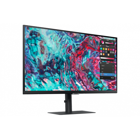 Samsung ViewFinity S8 S27B800TGU - S80TB Series - LED monitor - 27" - 3840 x 2160 4K UHD (2160p) @ 60 Hz - IPS - 350 cd/m² - 1000:1 - HDR10 - 5 ms - HDMI, 2xThunderbolt 4 - black - 3
