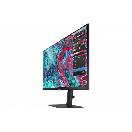 Samsung ViewFinity S8 S27B800TGU - S80TB Series - LED monitor - 27" - 3840 x 2160 4K UHD (2160p) @ 60 Hz - IPS - 350 cd/m² - 1000:1 - HDR10 - 5 ms - HDMI, 2xThunderbolt 4 - black - 6