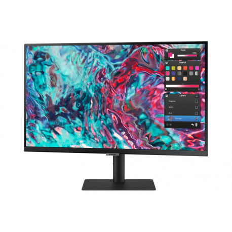 Samsung ViewFinity S8 S27B800TGU - S80TB Series - LED monitor - 27" - 3840 x 2160 4K UHD (2160p) @ 60 Hz - IPS - 350 cd/m² - 1000:1 - HDR10 - 5 ms - HDMI, 2xThunderbolt 4 - black - 13