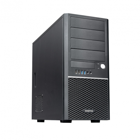 Chieftec Classic Series CM-25B-OP - Tower - ATX - no power supply (ATX) - black - USB/Audio - 6
