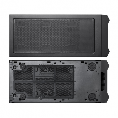 Chieftec Mesh Series CW-01B-OP - Tower - ATX - no power supply (ATX) - black - USB/Audio - 9