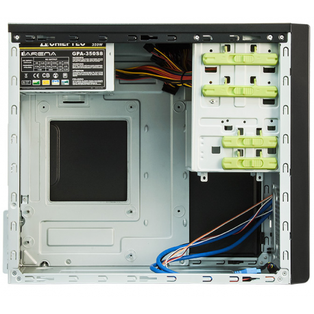 Chieftec Mesh Series XT-01B - Tower - micro ATX - no power supply (ATX12V 2.3/ PS/2) - black - USB/Audio - 4