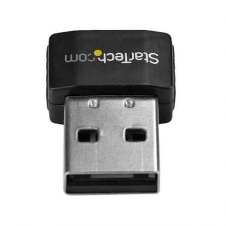 StarTech.com Wireless USB WiFi Adapter - Dual Band AC600 Wireless Dongle - 2.4GHz / 5GHz - 802.11ac Wi-Fi Laptop Adapter (USB433ACD1X1) - Network adapter - USB 2.0 - 802.11ac - black - 4
