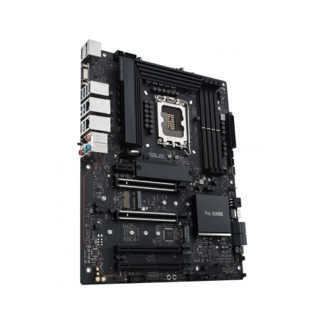 ASUS Pro WS W680-ACE - Motherboard - ATX - LGA1700 Socket - W680 Chipset - USB 3.2 Gen 1, USB 3.2 Gen 2, USB-C 3.2 Gen2, USB-C 3.2 Gen 2x2 - 2 x 2.5 Gigabit LAN - onboard graphics (CPU required) - HD Audio (8-channel) - 20