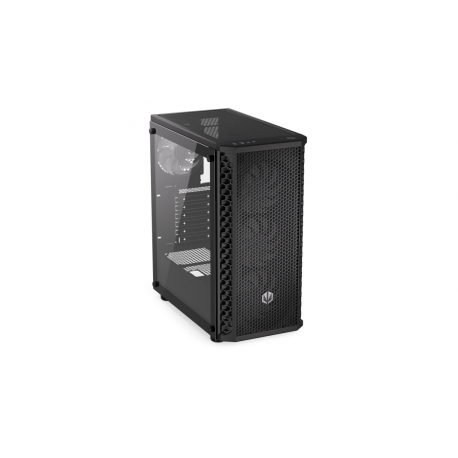 Endorfy Signum 300 ARGB - Mid tower - ATX - windowed side panel (tempered glass) - no power supply (ATX) - black - USB / Audio - 18