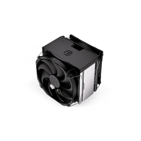 Endorfy Fortis 5 Dual Fan - Processor cooler - (for: LGA775, AM2+, LGA1366, AM3+, FM1, FM2+, LGA2011-3, LGA2011 (Square ILM), AM4, LGA2066, LGA1200, LGA1700, AM5, LGA115x Socket) - 120 mm / 140 mm - black - 14
