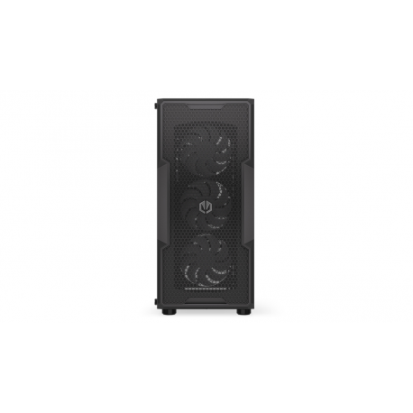 Endorfy Regnum 400 ARGB - PC case - ATX - windowed side panel (tempered glass) - no power supply (ATX) - black - USB / Audio - 61