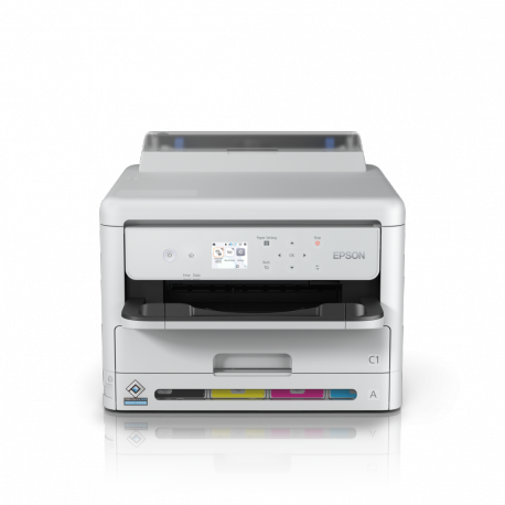 Epson WorkForce Pro WF-C5390DW - Printer - colour - Duplex - ink-jet - A4 / Legal - 4800 x 1200 dpi - up to 25 ppm (mono) / up to 25 ppm (colour) - capacity: 330 sheets - USB, Gigabit LAN, Wi-Fi - 2