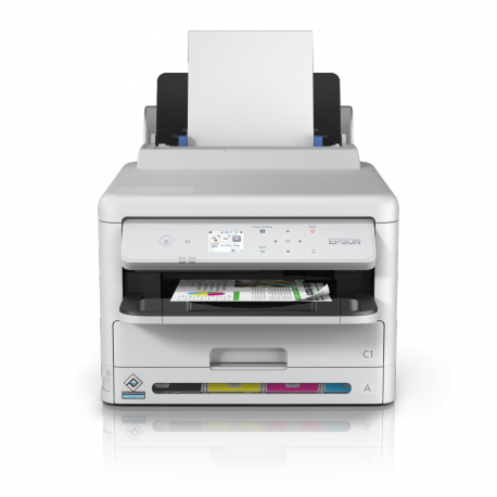 Epson WorkForce Pro WF-C5390DW - Printer - colour - Duplex - ink-jet - A4 / Legal - 4800 x 1200 dpi - up to 25 ppm (mono) / up to 25 ppm (colour) - capacity: 330 sheets - USB, Gigabit LAN, Wi-Fi - 3