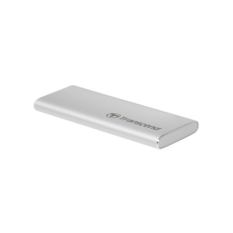 Transcend ESD260C - SSD - 1 TB - external (portable) - USB 3.1 Gen 2 - silver - 1