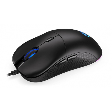 Endorfy GEM - Mouse - optical - 6 buttons - wired - USB-C - black - retail - 12