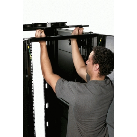 APC Roof Fan Tray - Rack fan tray - AC 120 V - black - for NetShelter SX - 3