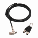 DICOTA Security T-Lock Ultra Slim V2 - Security cable lock - 2 m