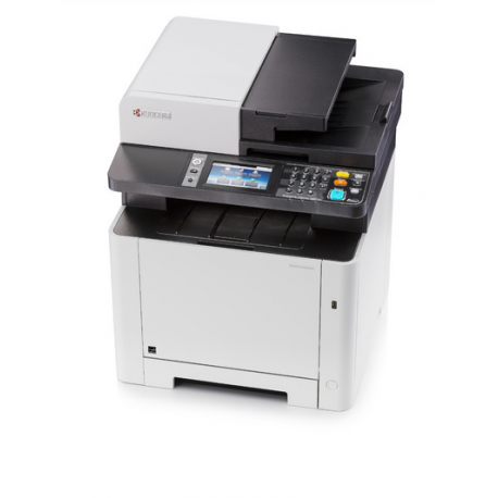 Kyocera ECOSYS M5526cdw - Multifunction printer - colour - laser - Legal (216 x 356 mm) / A4 (210 x 297 mm) (original) - A4 / Legal (media) - up to 26 ppm (copying) - up to 26 ppm (printing) - 300 sheets - 33.6 Kbps - USB 2.0, Gigabit LAN, USB host, Wi-Fi - 10