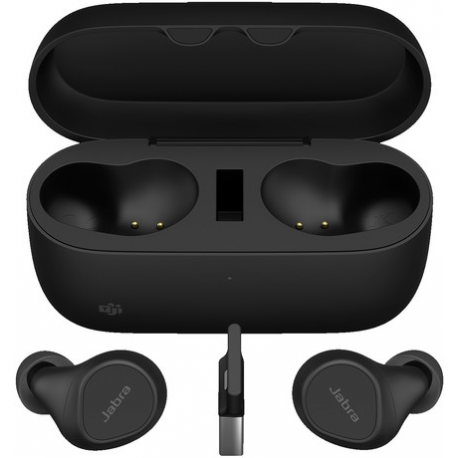 Jabra Evolve2 Buds MS - true wireless earphones with mic - USB-A via Bluetooth adapter - 14