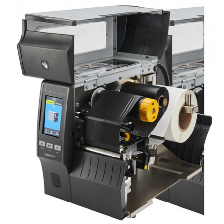Zebra ZT400 Series ZT411 - Label printer - direct thermal  /  thermal transfer - Roll (11.4 cm) - 203 dpi - up to 356 mm / sec - USB 2.0, LAN, serial, USB host, Bluetooth 4.2 - cutter - 3