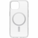OtterBox Symmetry Series - Back cover for mobile phone - MagSafe compatibility - polycarbonate, synthetic rubber - clear - for Apple iPhone 14 Plus, 15 Plus